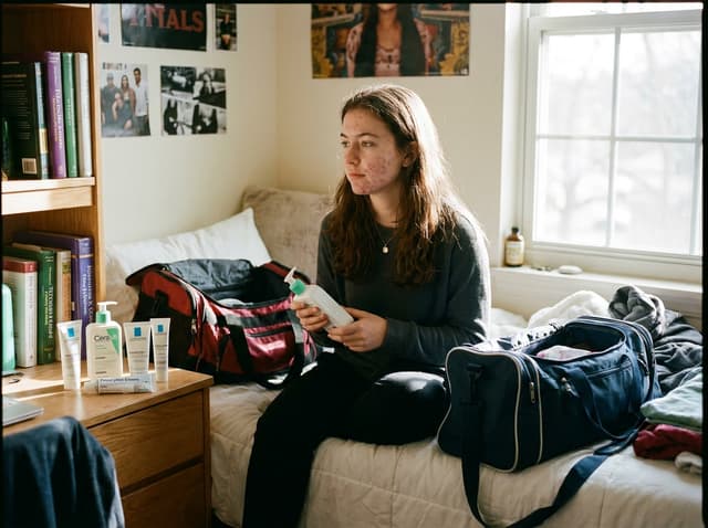 Going to College with Acne: Preparing Your Skincare for Dorm Life