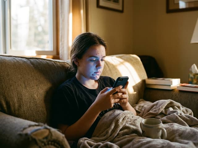 Does Screen Time Affect Your Skin? Blue Light, Stress, and Acne