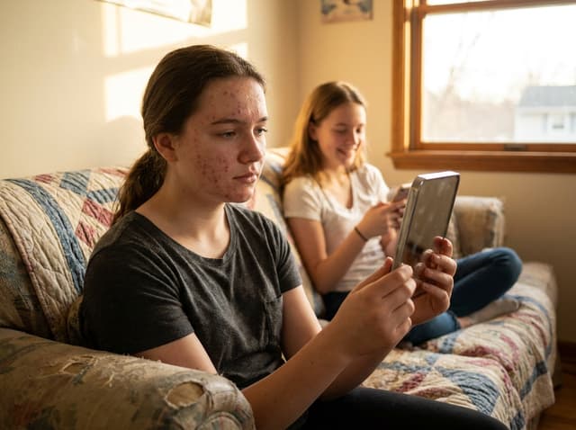 When Your Sibling Has Clear Skin and You Don't: Dealing with Acne Jealousy
